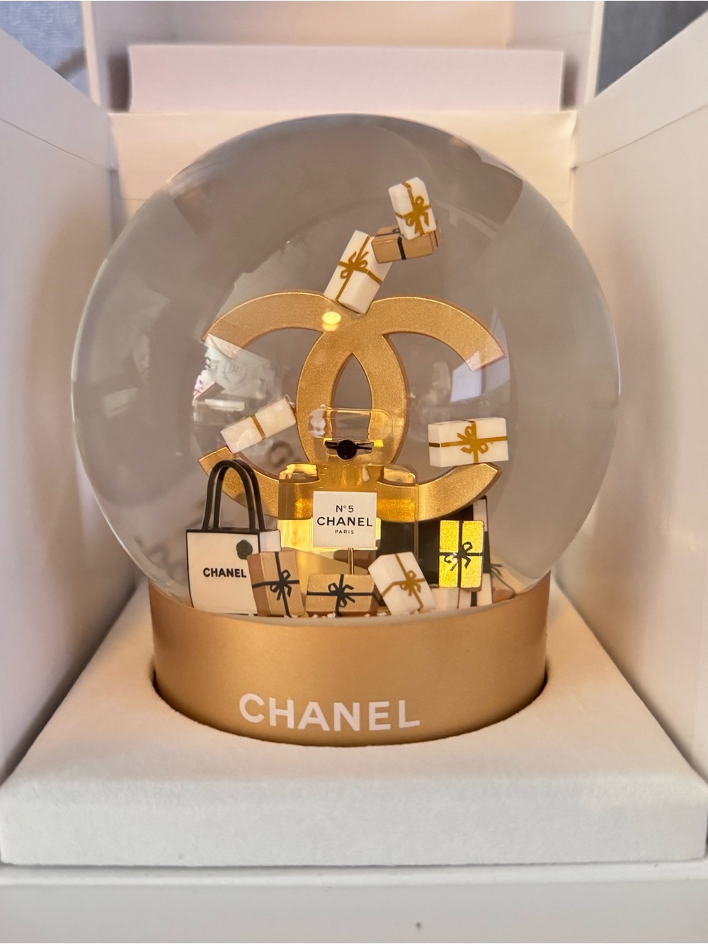 Limited Edition VIP Chanel Snow Globe 2023